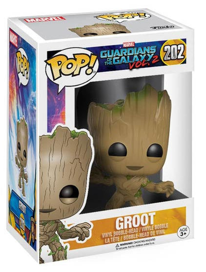 FUNKO POP Guardians of the Galaxy 2 Young Groot 202