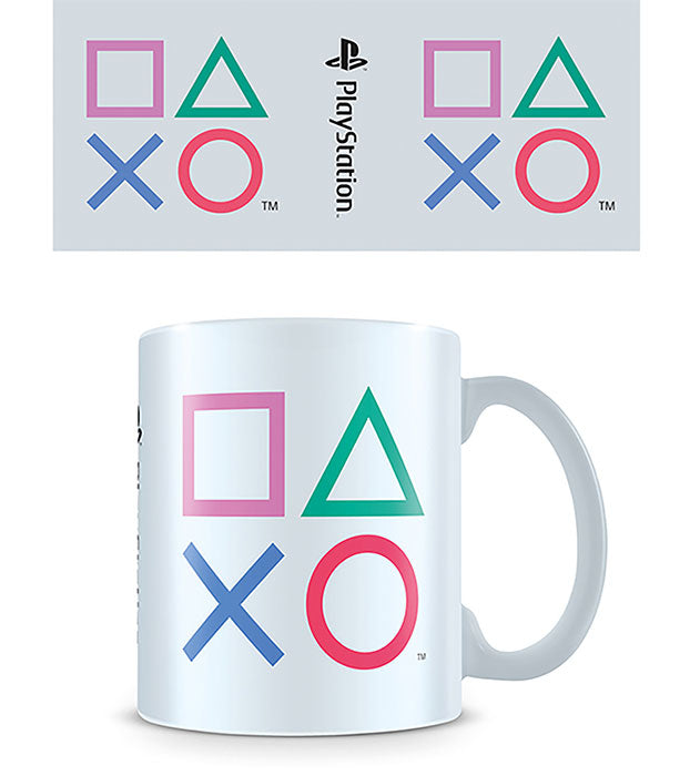 Tazza PlayStation Coloured Symbols