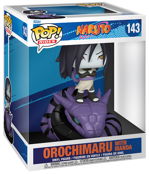 FUNKO POPS Naruto Classic Orochimaru w/Manda 143