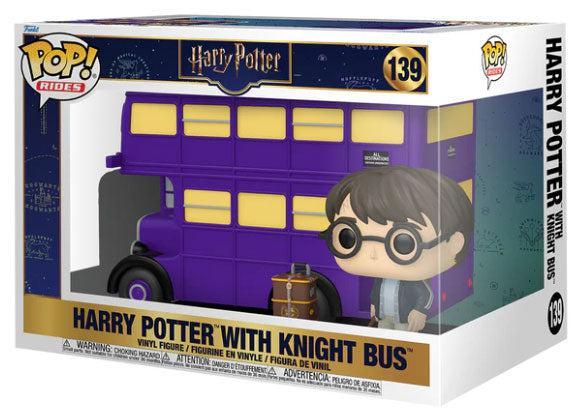 FUNKO POPS Harry Potter Azkaban Harry w/Knight Bus 139