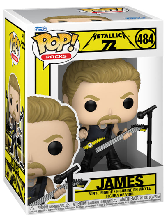 FUNKO POP Rocks Metallica James Hetfield (72S) 484