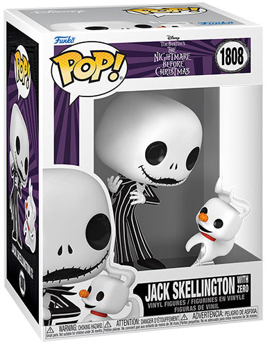 FUNKO POP Nightmare B.C. Jack Skellington w/Zero 1808