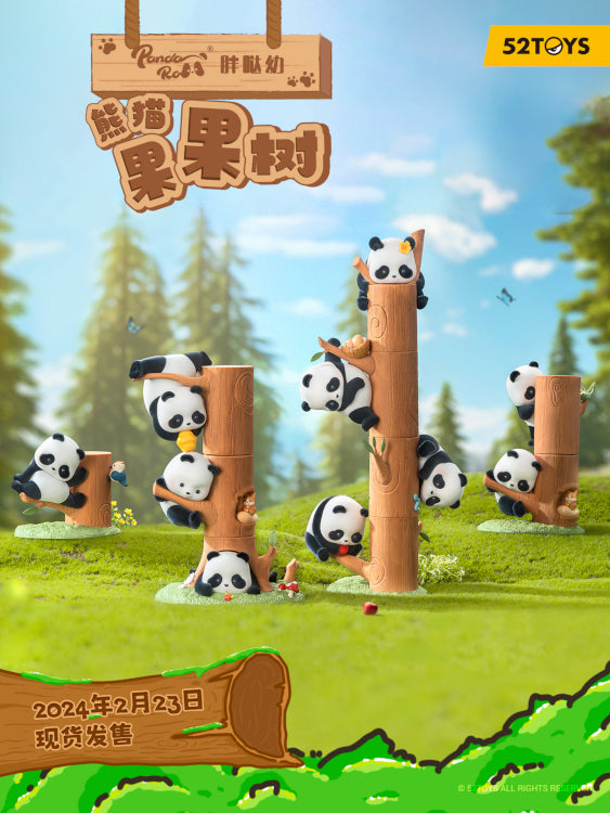 PANDA ROLL Fruit Tree Climbing Series 1pz Assortimento