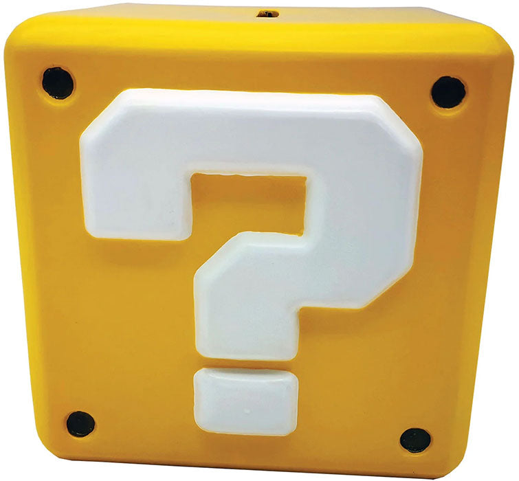 Salvadanaio Super Mario Question Block
