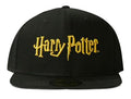 Cap Harry Potter Black Golden Logo
