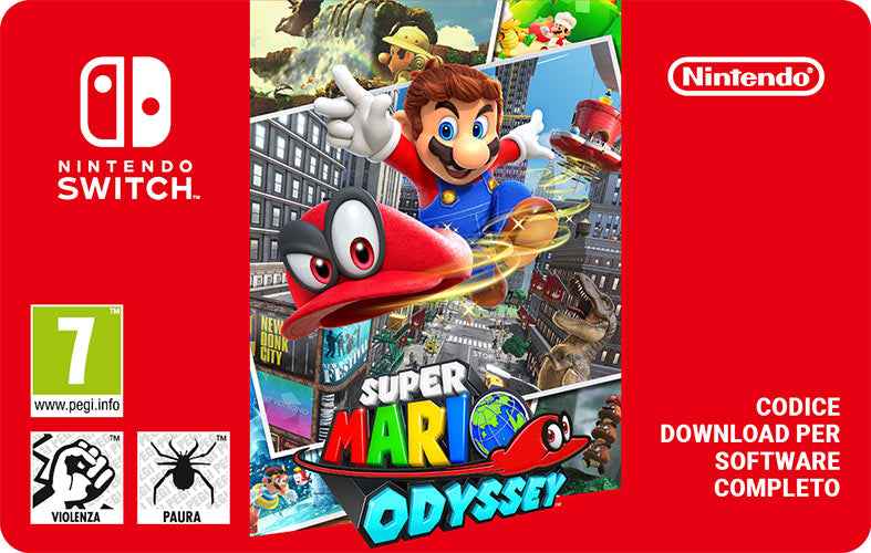 Nintendo Super Mario Odyssey Switch PIN