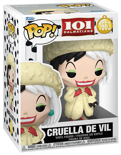 FUNKO POP La Carica dei 101 Crudelia De Mon w/Chase 1663