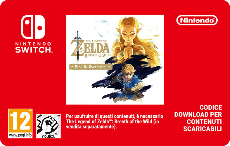 The Legend of Zelda Breath of the Wild Exp Pass SWITCH PIN