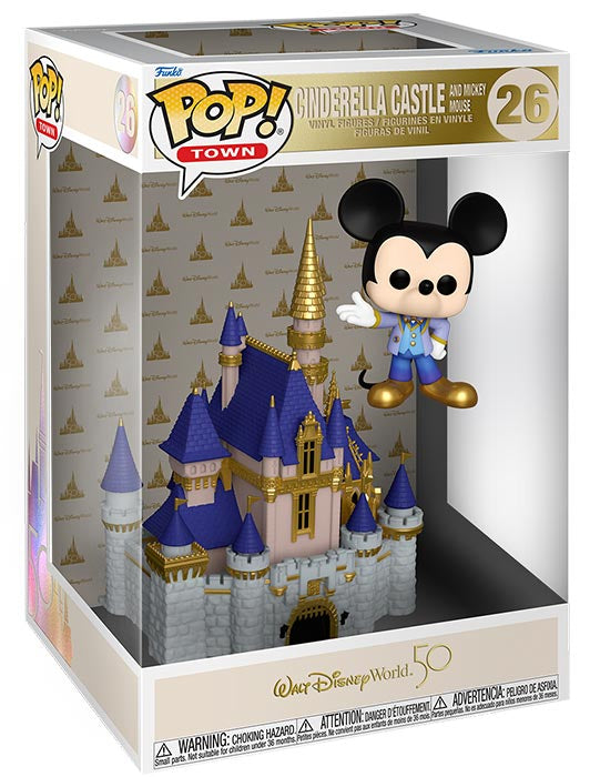 FUNKO POPS Town WDW 50th Cenerentola Castle and Mickey 26