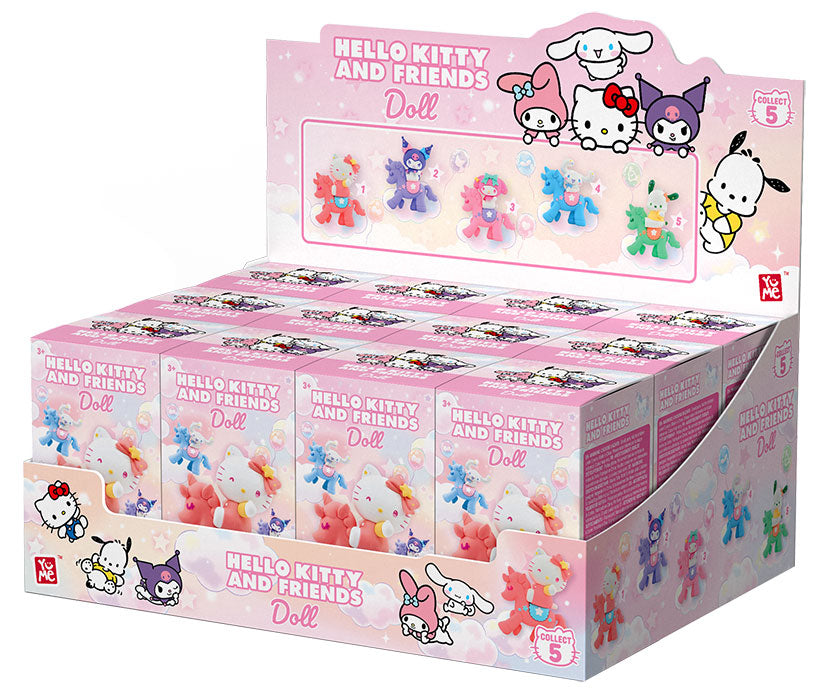YuMe Hello Kitty Doll Unicorn Series 1pz Assortimento