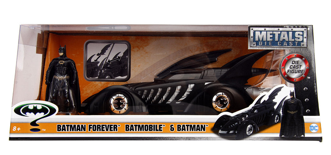 JADA Batman 1995 Batmobile Die-Cast Scala 1:24+Batman