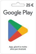 Google Play 25 Euro