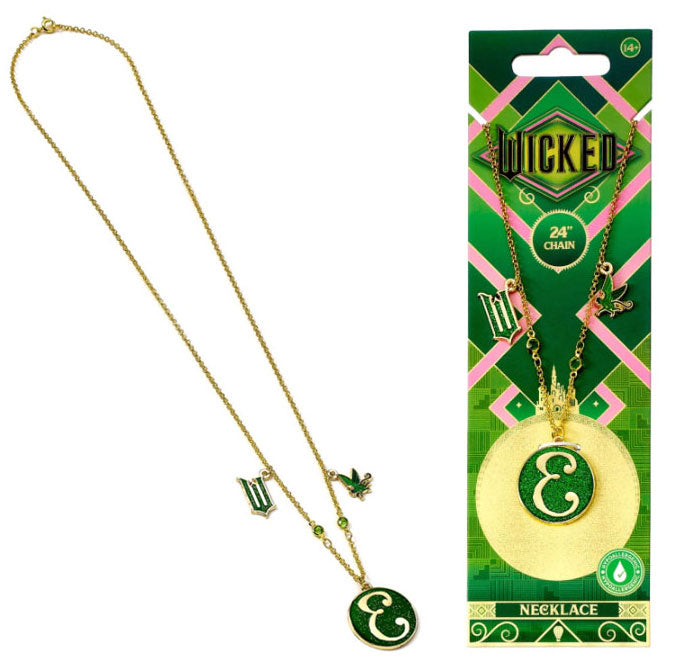 Collana Wicked Elphaba Logo Green