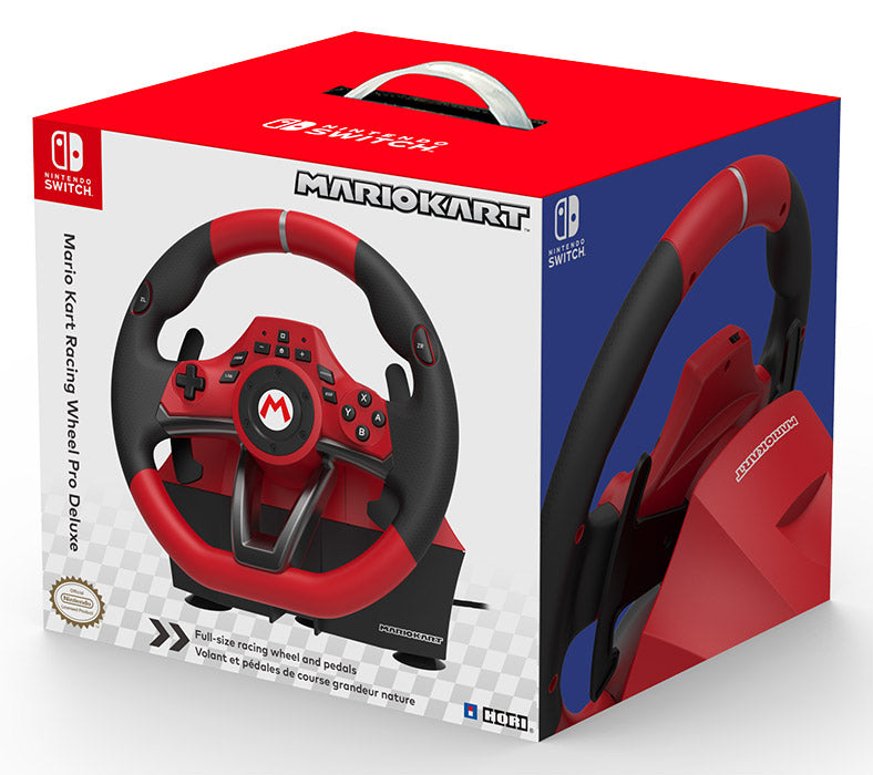 HORI SWITCH 2/SWITCH Volante Mario Kart Racing Pro Deluxe