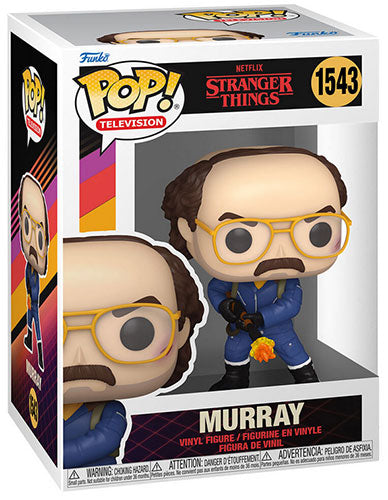 FUNKO POP Stranger Things Murray w/Flamethrower 1543