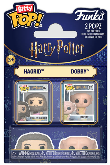 FUNKO BITTY POP 2 Pack Harry Potter Rubeus Hagrid & Dobby