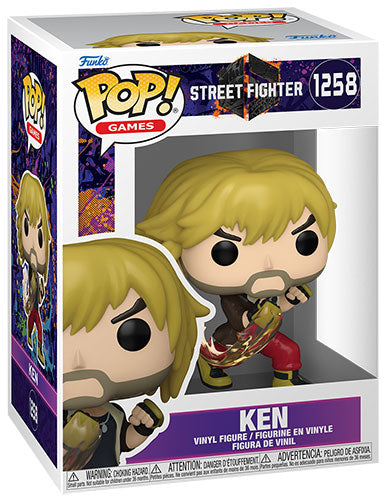 FUNKO POP Street Fighter Ken 1258