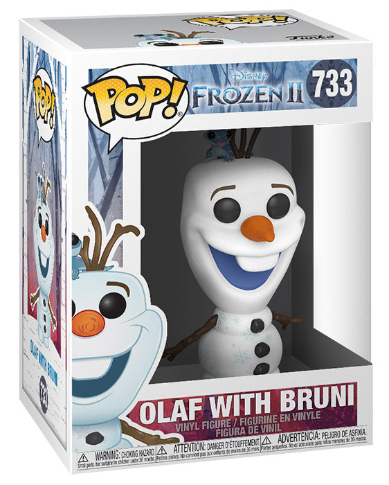 FUNKO POP Disney Frozen 2 Olaf w/Bruni 733