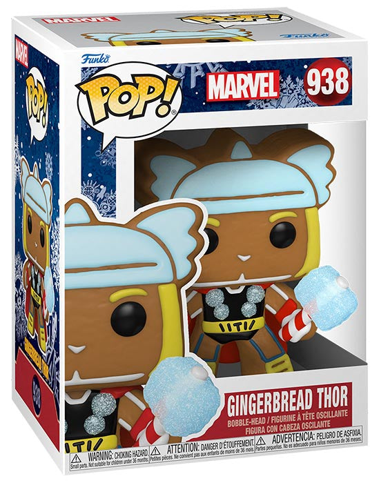 FUNKO POP Holiday Gingerbread Marvel Thor 938