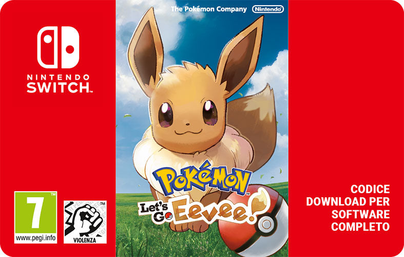 Pokemon Let's Go Eevee! SWITCH PIN