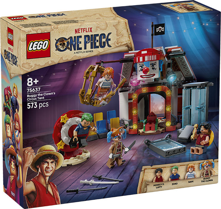 75637 One Piece La Tenda del Circo di Buggy the Clown
