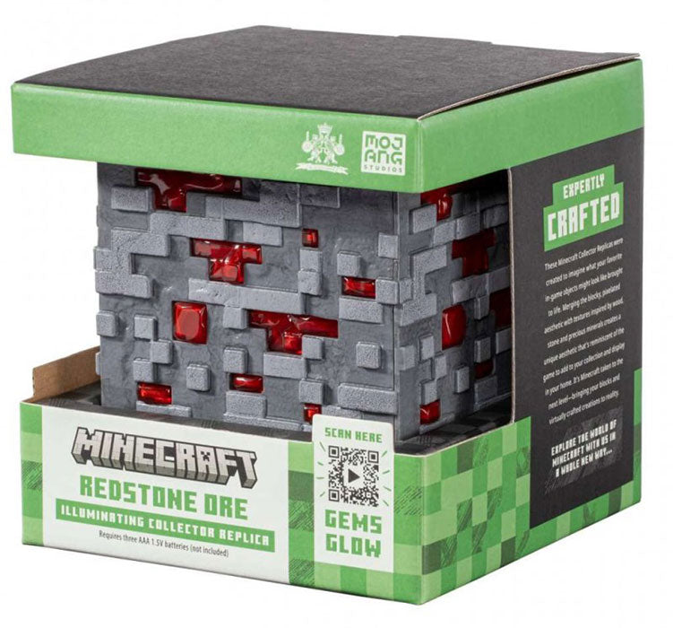 Lampada Minecraft Minerale di Redstone