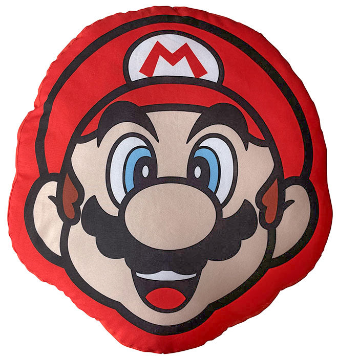 Cuscino Super Mario Happy Face 3D 40cm