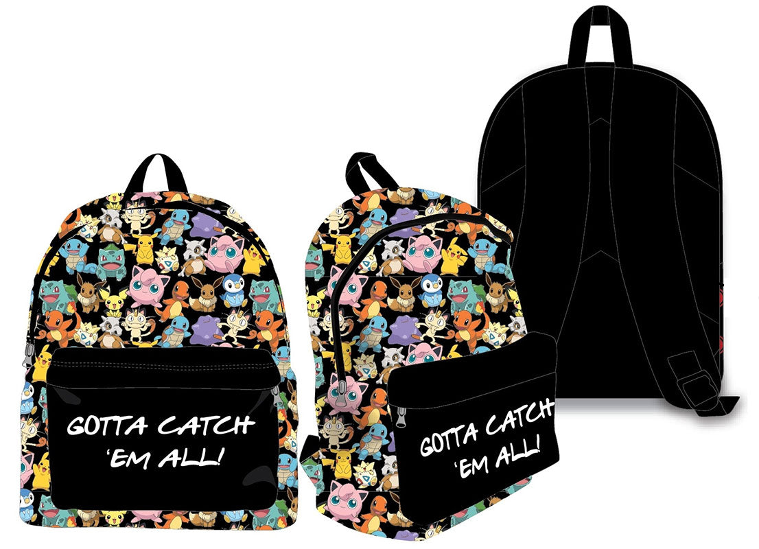 Mini Zaino Pokemon Gotta Catch 'em All