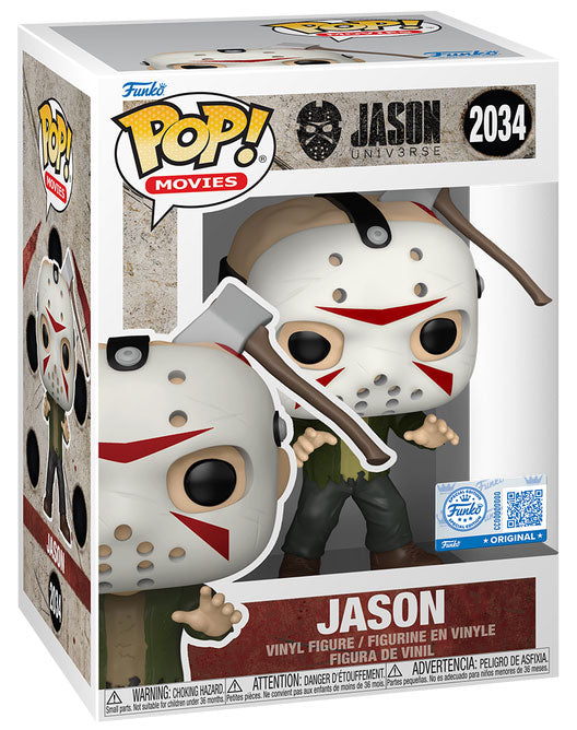 FUNKO POPS Friday the 13th Jason (Axe in Head) EXC 2034