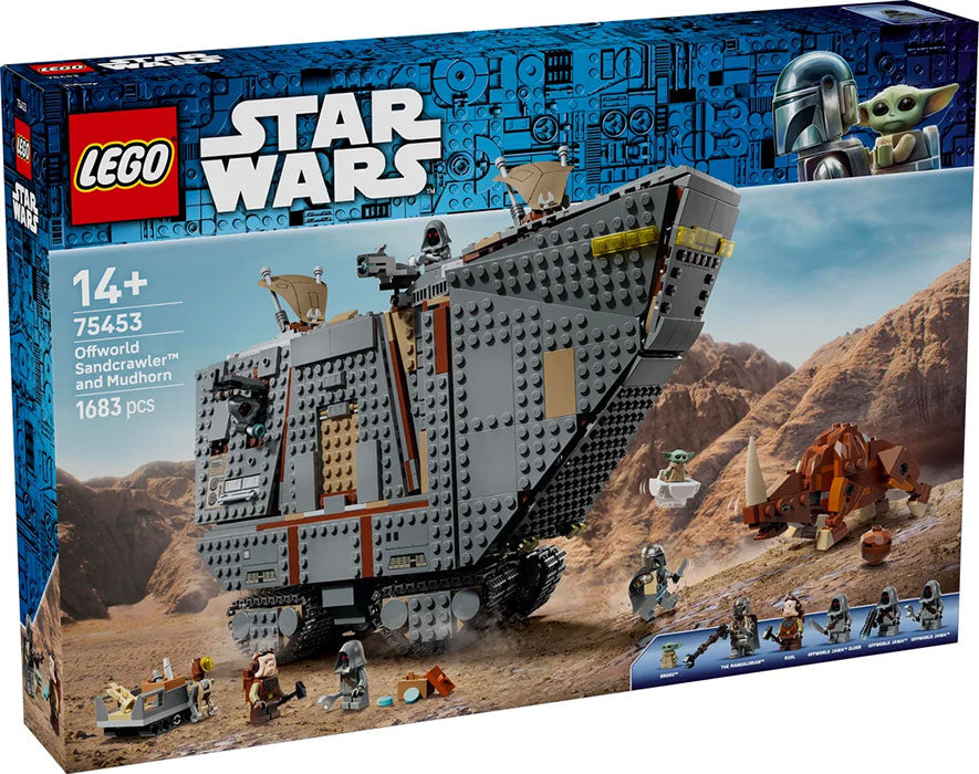 75453 Star Wars Sandcrawler e Mudhorn Offworld