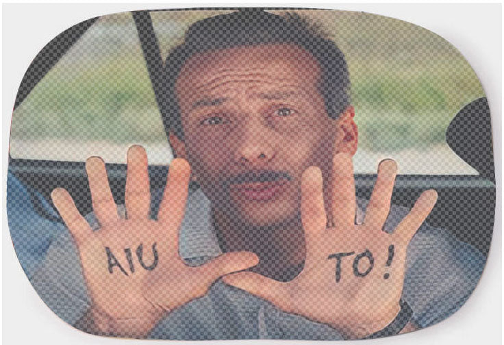 MYAGG Tendina Parasole Giovanni Aiuto! (2 Pezzi)