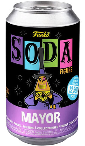 FUNKO SODA Nightmare B.C. Mayor Blacklight w/Chase