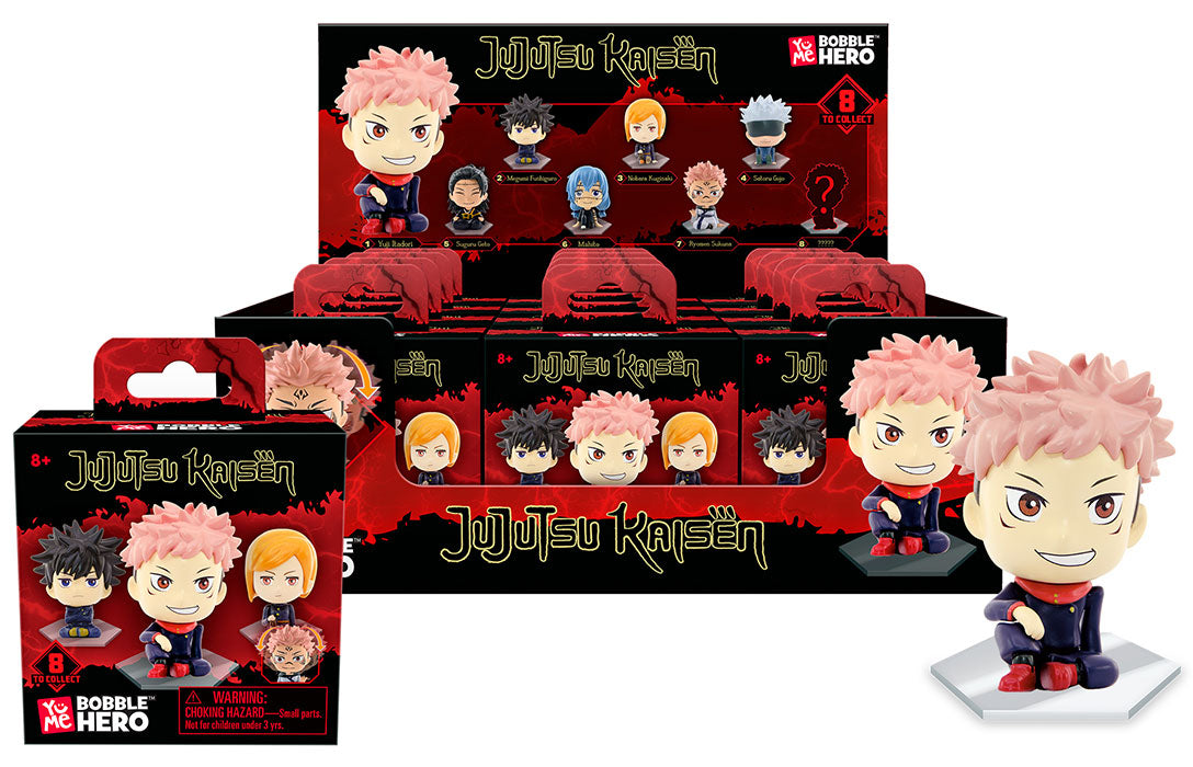 YuMe Jujutsu Kaisen Bobble Hero Series 2 1pz Assortimento
