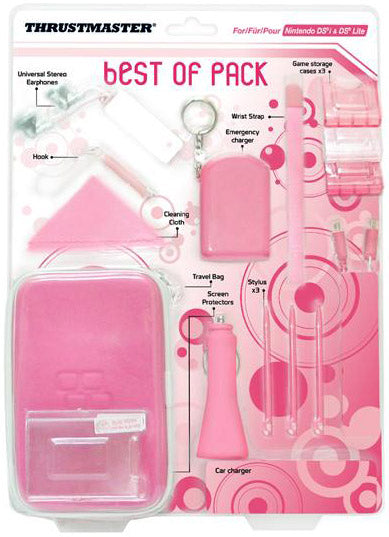 THRUSTMASTER DS/DS Lite Best of Pack 14 in 1 Pink