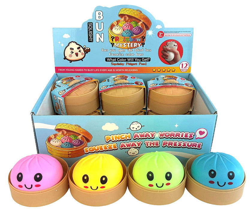 Squishy Baozi Dumpling 8,5cm 1pz Assortimento