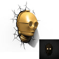 Lampada da Muro 3D Star Wars C-3PO