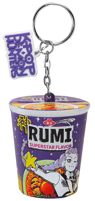 Portachiavi Squishy KPop Demon Hunters Rumi Flavor Noodles