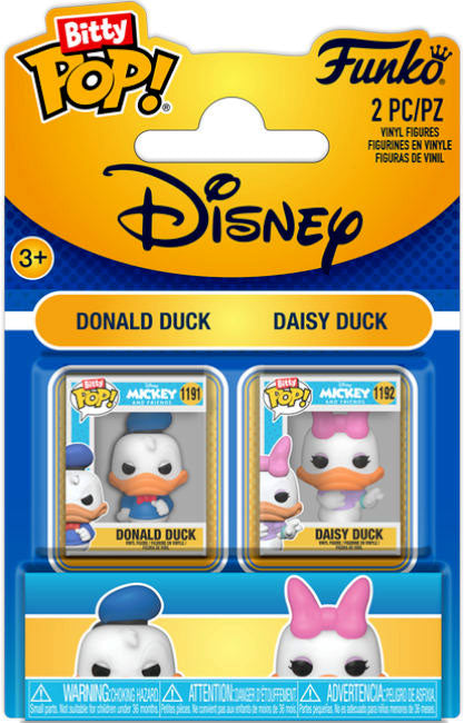 FUNKO BITTY POP 2 Pack Disney Donald & Daisy Duck
