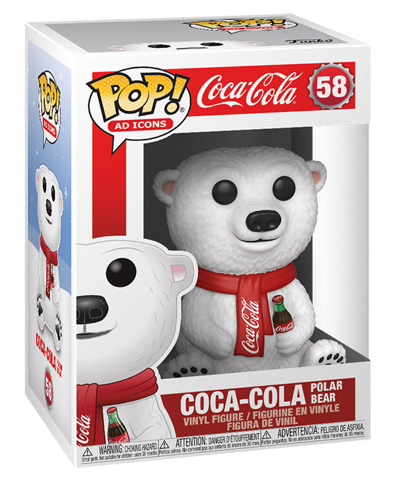 FUNKO POP Icons Coca-Cola Polar Bear 58