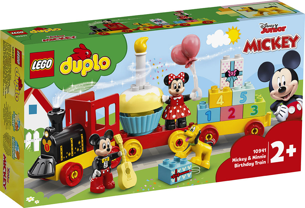 10941 Duplo Il Treno del Compleanno di Mickey Mouse e Minnie