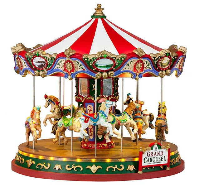 84349 LEMAX The Grand Carousel + 4.5V Adaptor