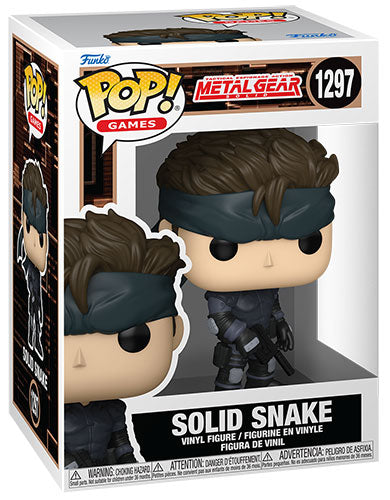 FUNKO POP Metal Gear Solid Snake 1297
