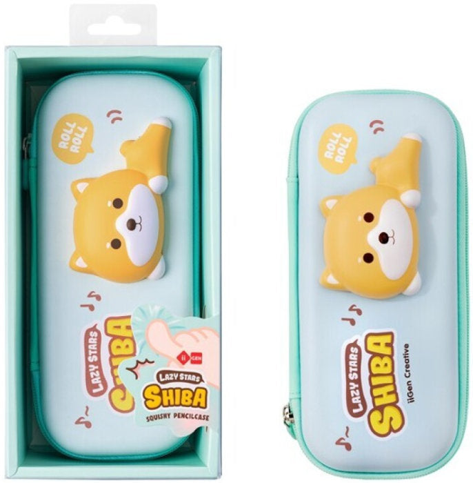 Astuccio 3D Squishy Lazy Stars Dog Shiba
