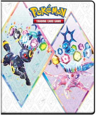 ULTRA PRO Album 4 Tasche Pokemon Evoluzioni Prismatiche