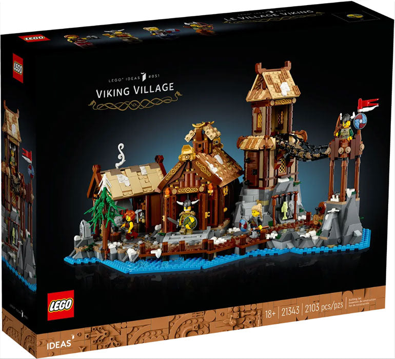 21343 Ideas Villaggio Vichingo EOL RARE