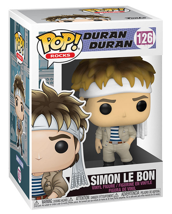 FUNKO POP Duran Duran Simon Le Bon 126