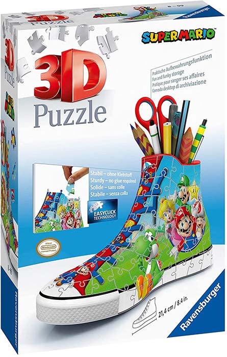 Puzzle 3D 108pz Sneaker Super Mario