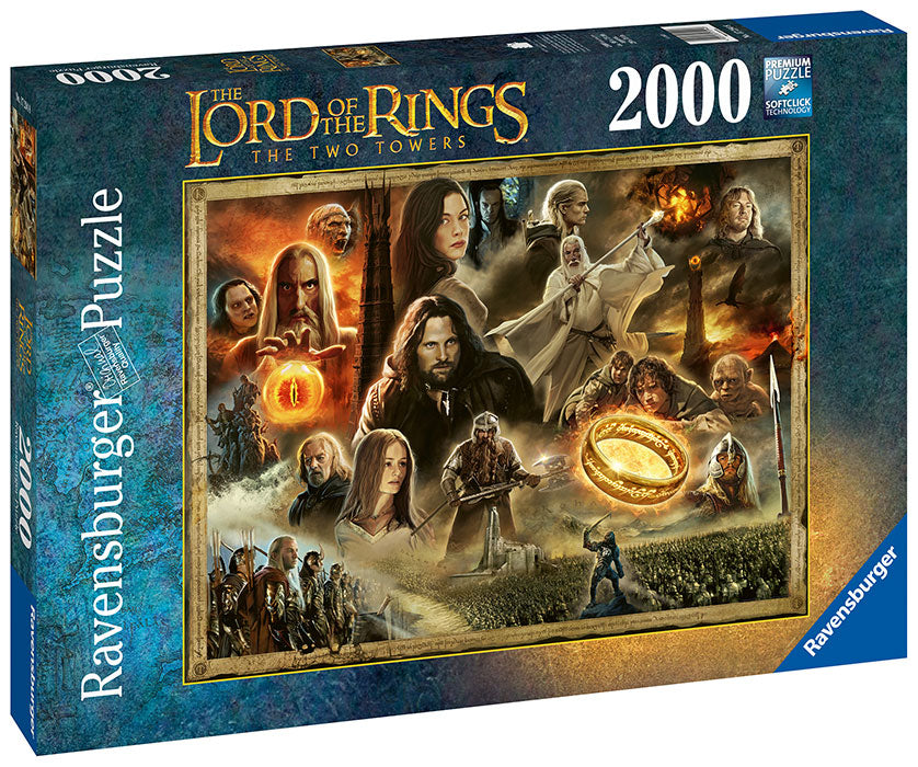 Puzzle 2000pz Il Signore degli Anelli Le Due Torri