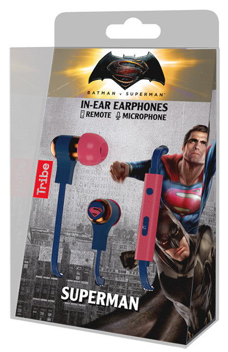 TRIBE Auricolari con Microfono Superman