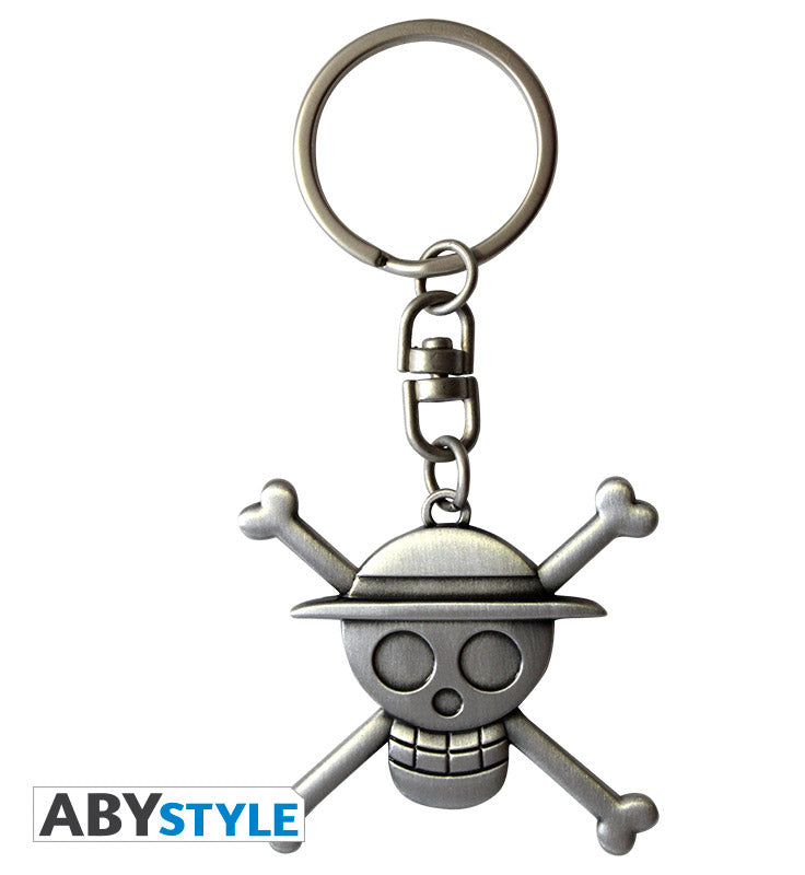 Portachiavi 3D One Piece Skull Monkey D.Luffy
